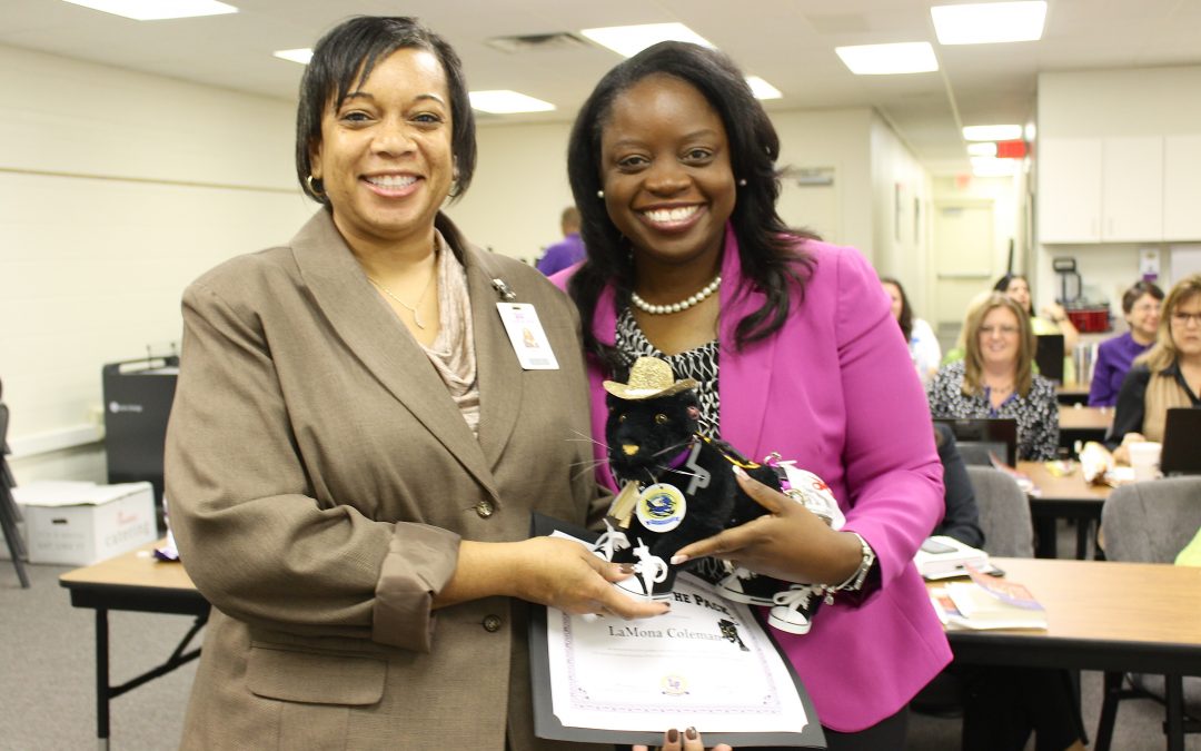 Congratulations to the Leader of the Pack: Garrett Primary Principal LaMona Coleman