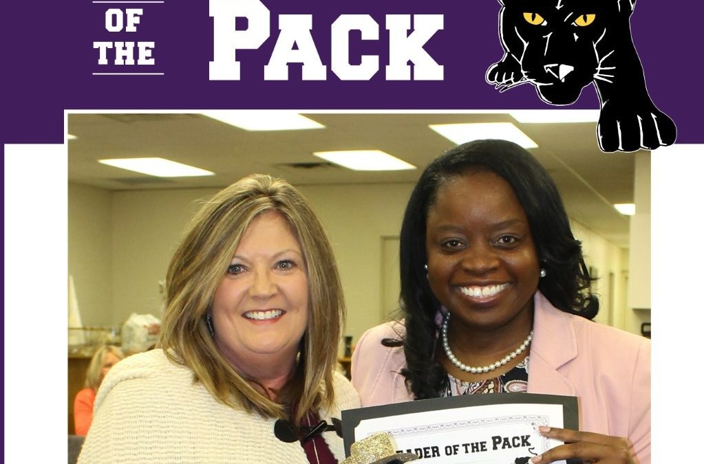 Leader of the Pack Award: Anderson Principal Cindy Tierney