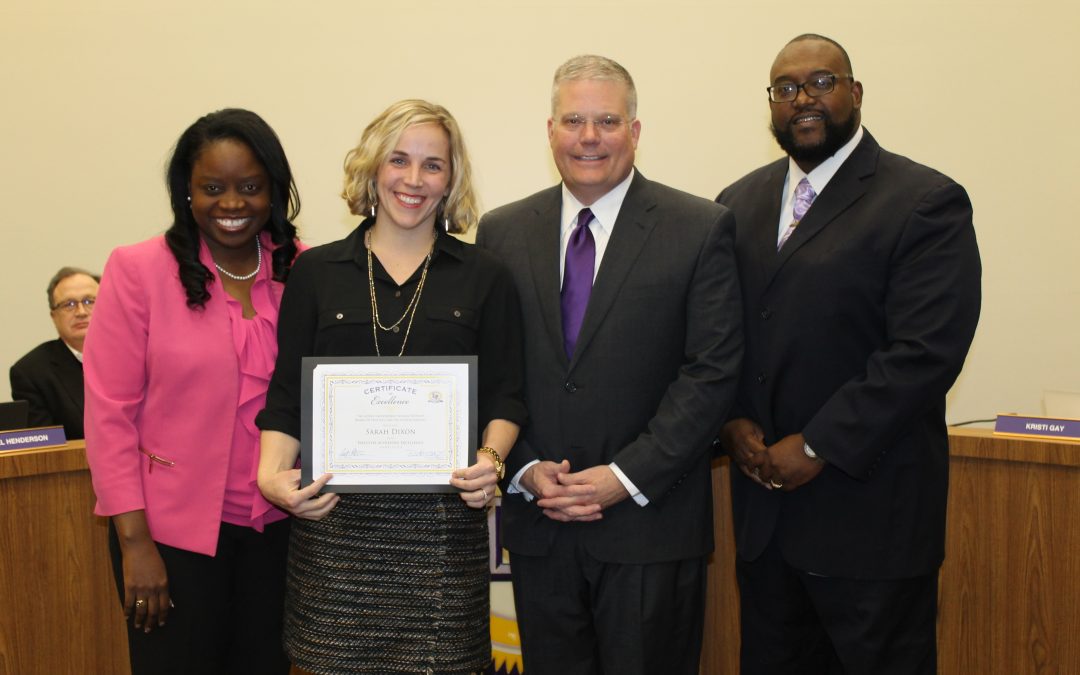 Primary Teacher receives National Board Certification