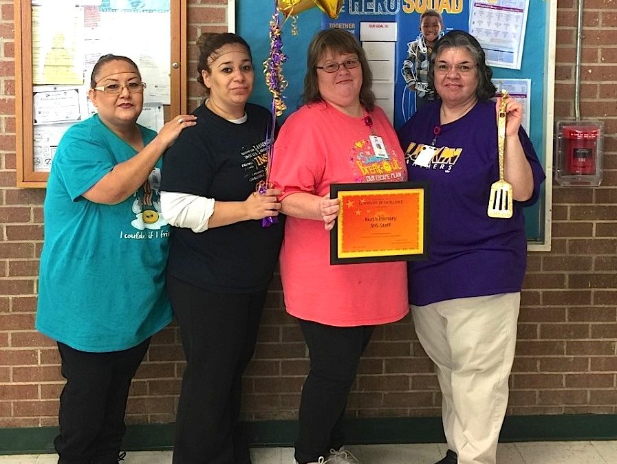 Kurth Primary SNS wins the Golden Spatula for May!