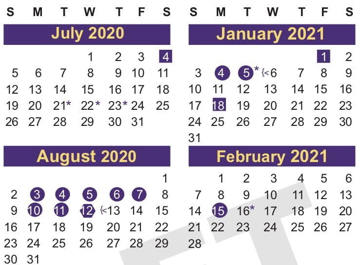 Weigh in on 2020-2021 Proposed School Calendar