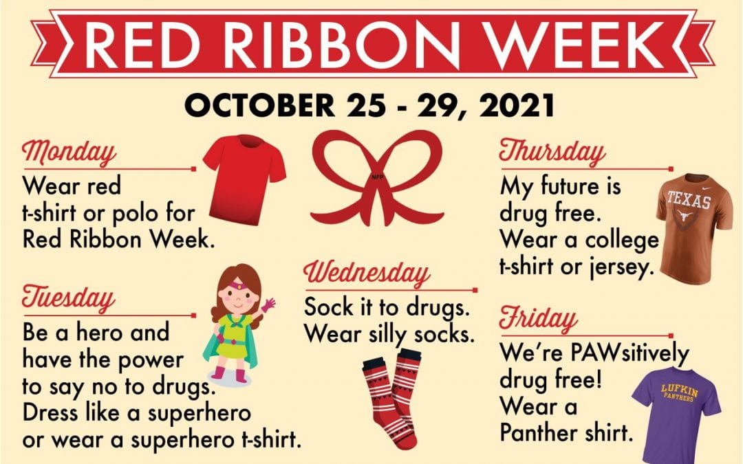 Red Ribbon Week: Celebrating a drug-free lifestyle