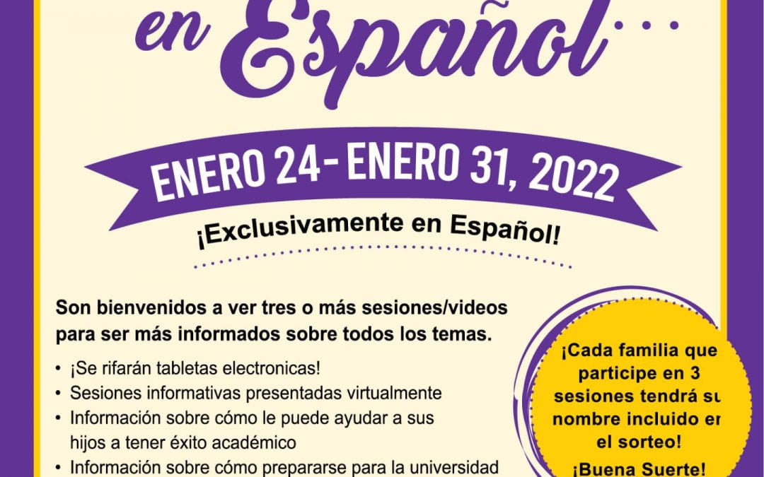 Evento en español es del 24 al 31 de enero