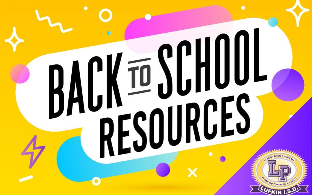 Back to School Resources NOW AVAILABLE!