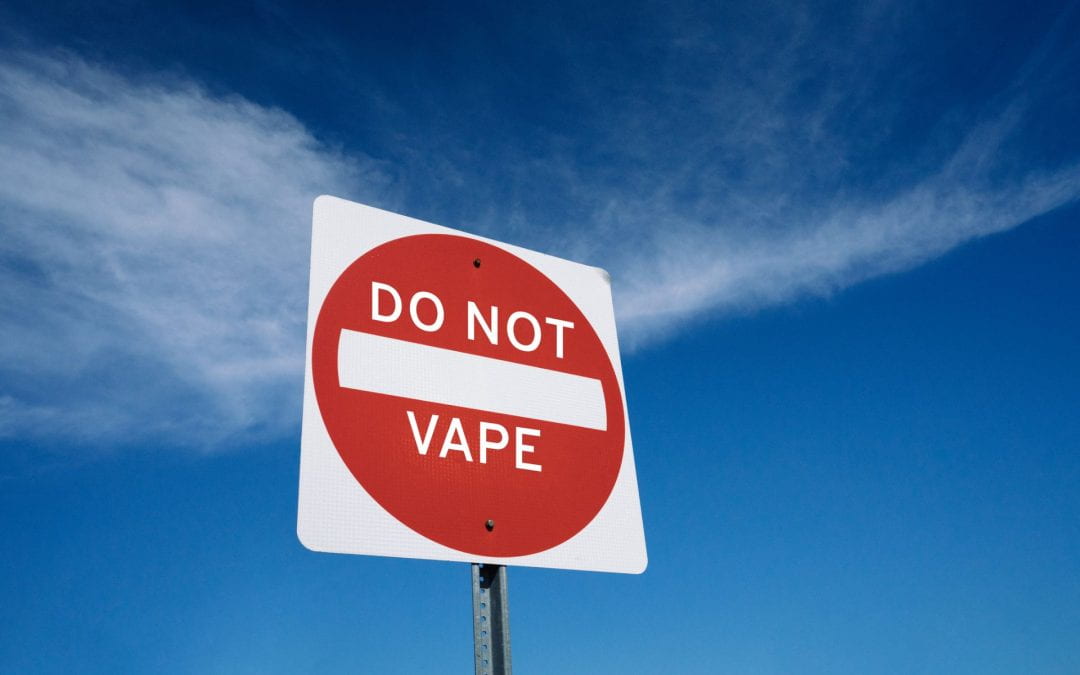 Message to parents about state-mandated consequences for vape use