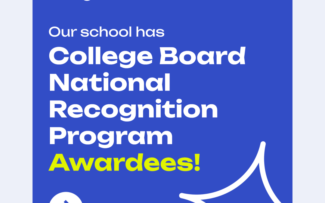 Congrats to our LHS students with Academic Honors from College Board National Recognition Programs