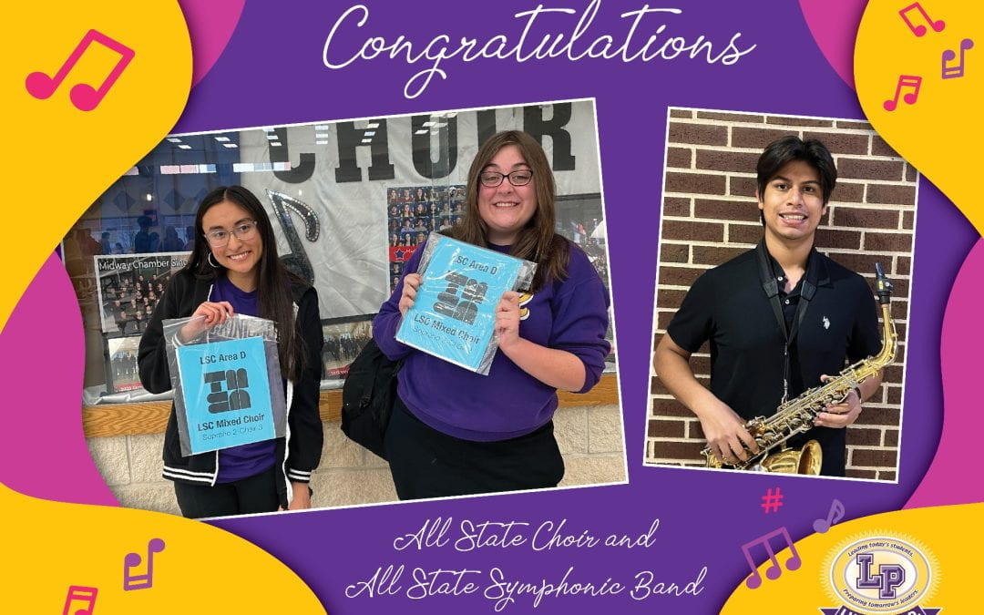 Three Lufkin High School students to perform in  TMEA All-State music group