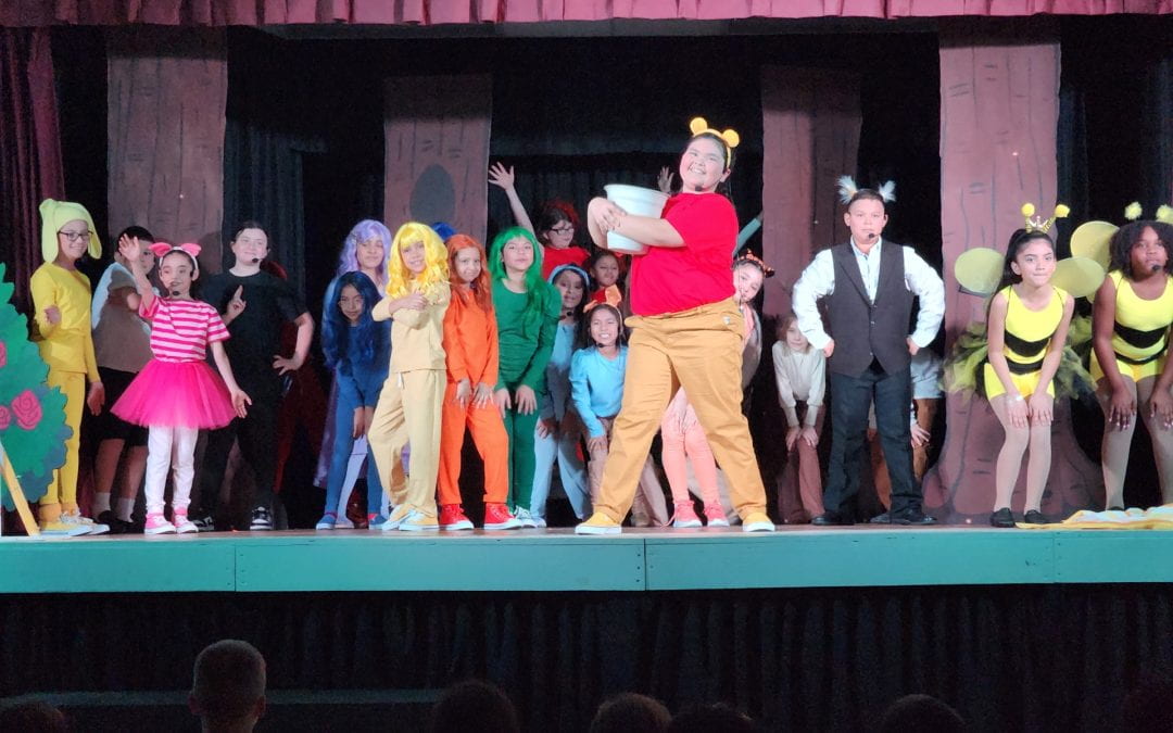 “Winnie the Pooh” took to the stage at Coston Elementary