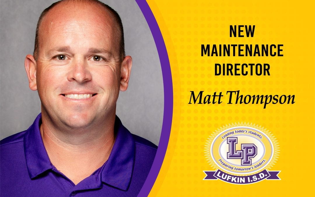 Thompson named new Maintenance Director
