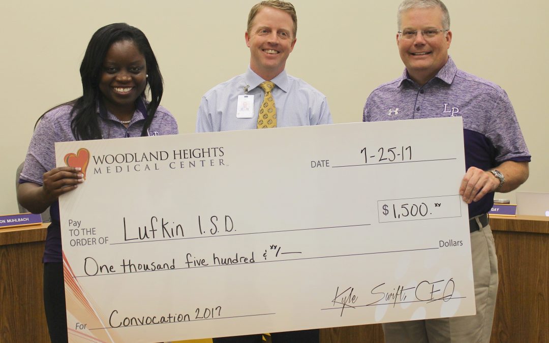 Woodland Heights helps welcome Lufkin ISD employees back to school