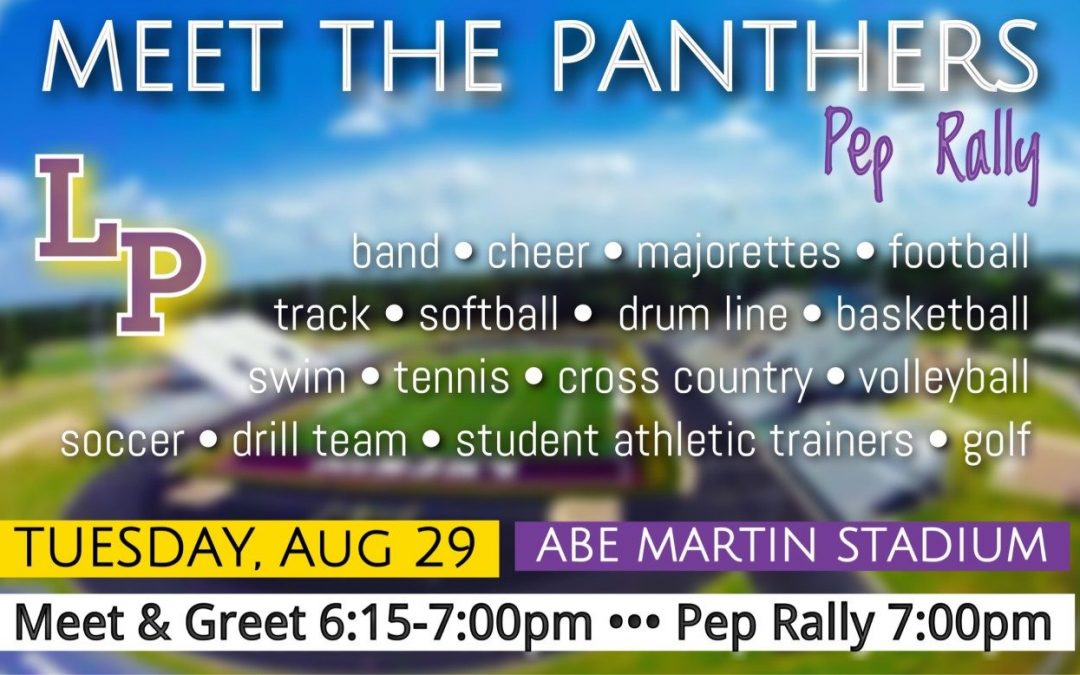 Mark your calendars for Tuesday night for Meet the Panthers!