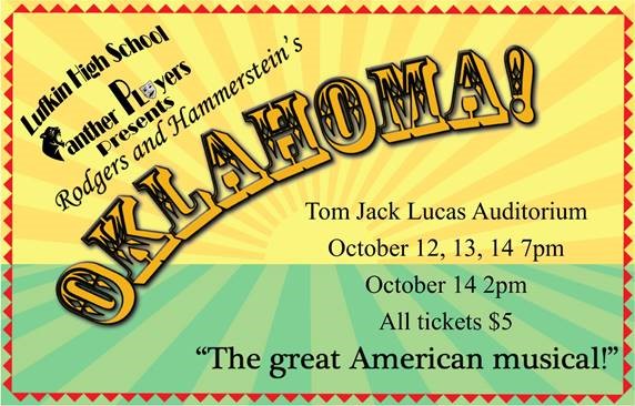 ‘Oklahoma:  The Great American Musical’ coming to LHS on Oct. 12-14