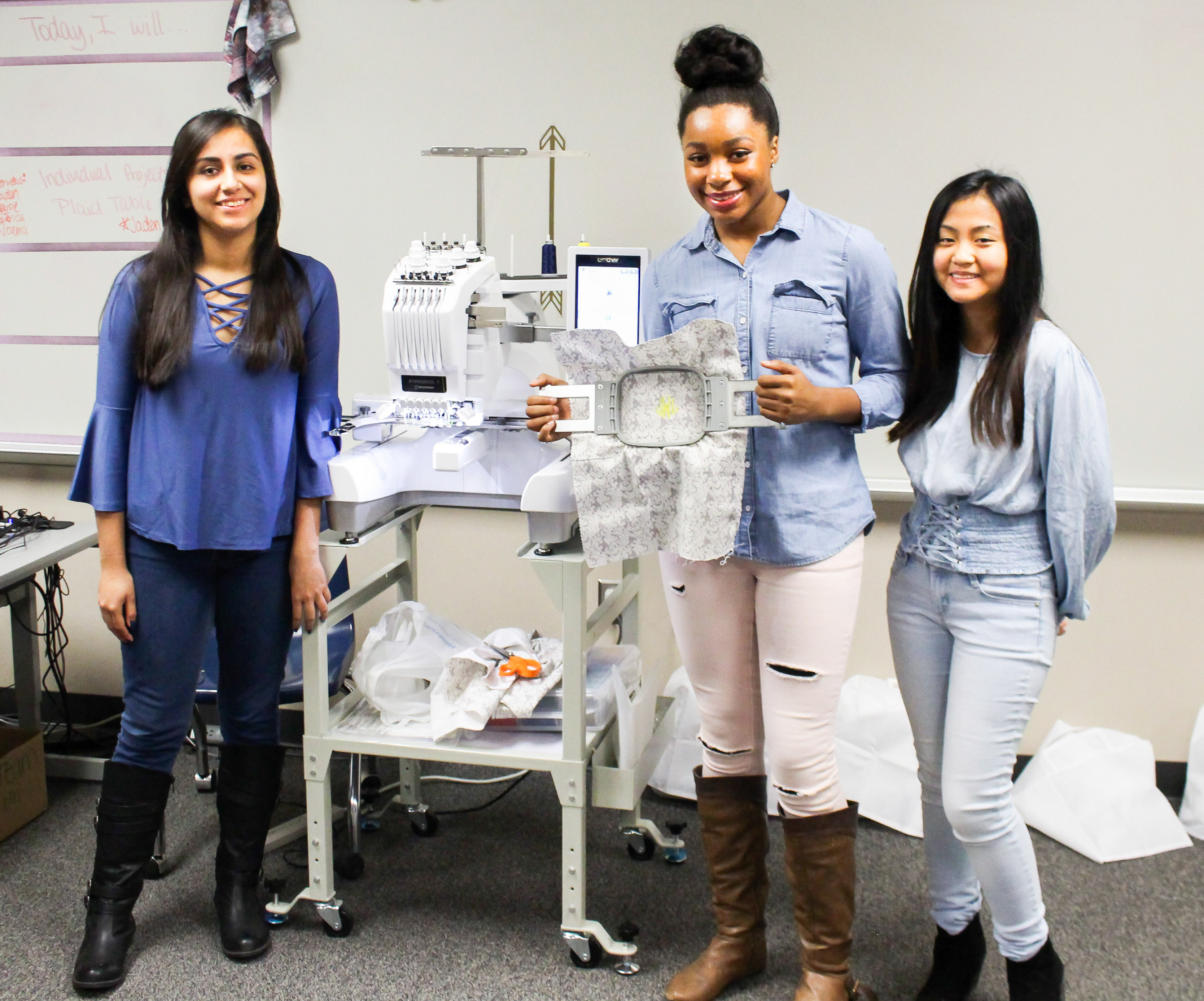 Sew cool LHS Fashion Design classes get new sewing
