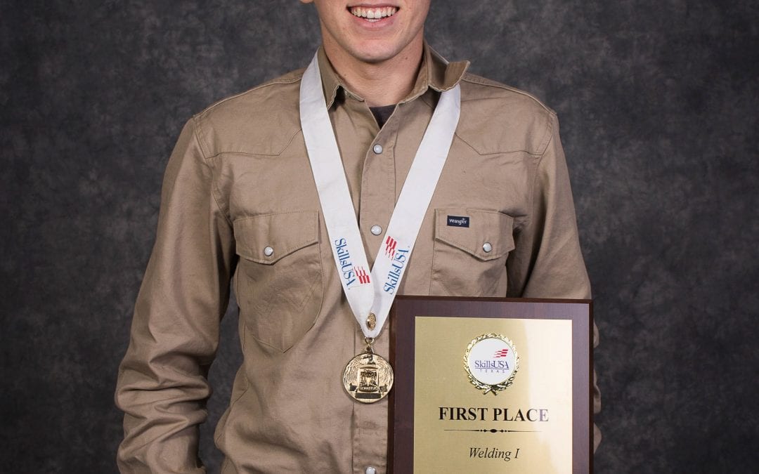 NATIONAL CHAMP! Lufkin High School graduate Dakota Stockman wins U.S. welding title