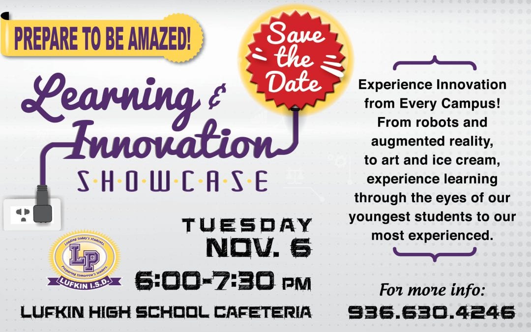 SAVE THE DATE: Learning & Innovation Showcase November 6th!