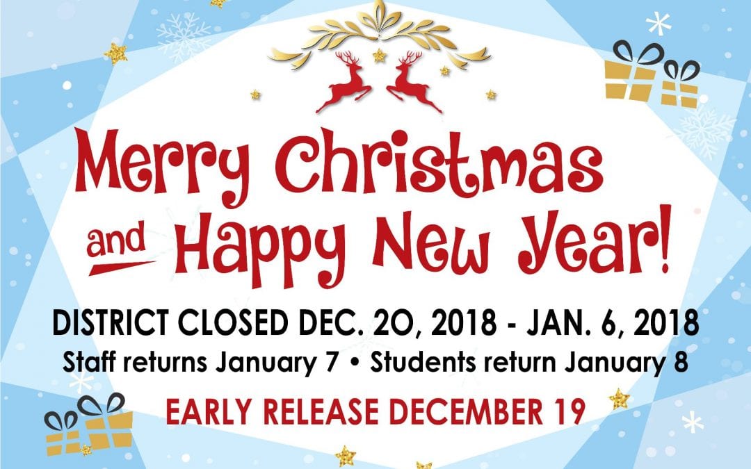 Early release on December 19th