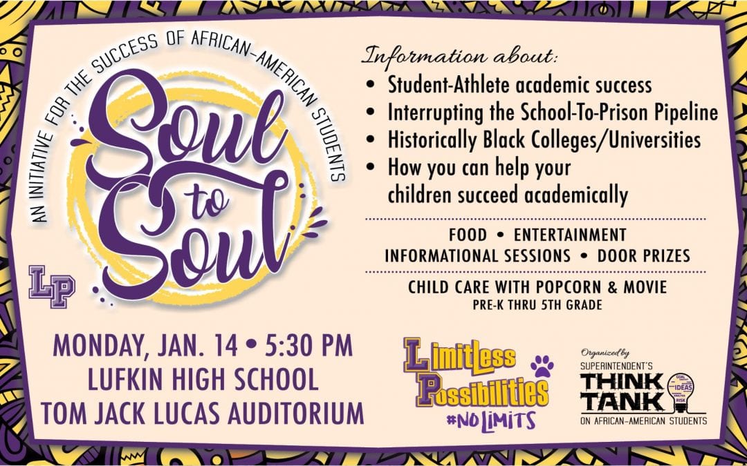 Soul to Soul event tonight