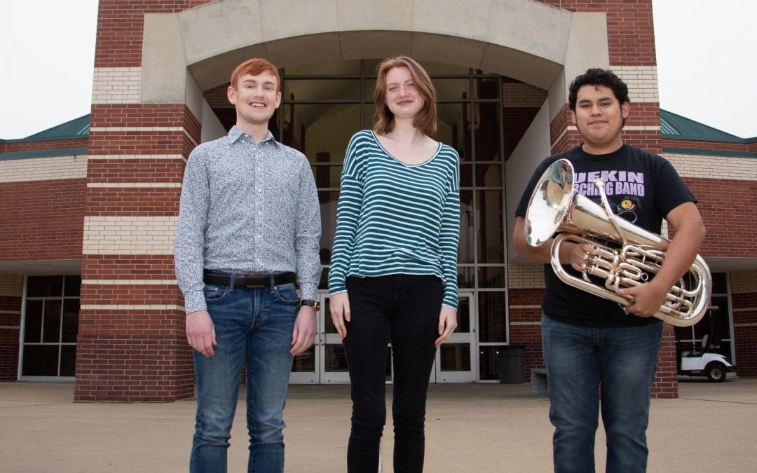 Three LHS student musicians head to All-State performance