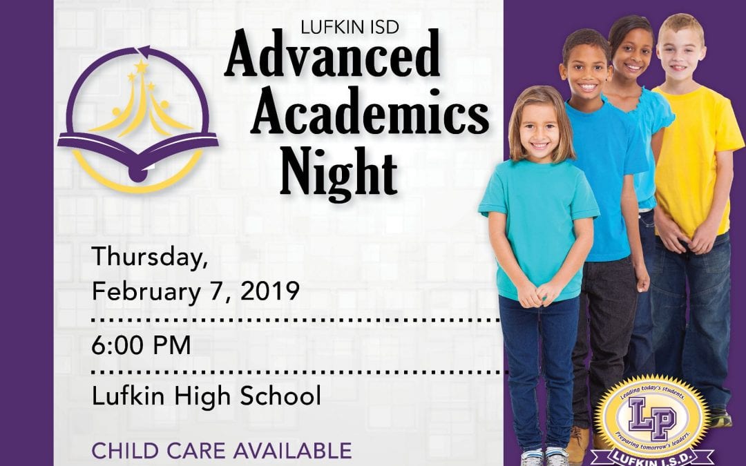 Attention Parents: Advanced Academics Night is Thursday Night