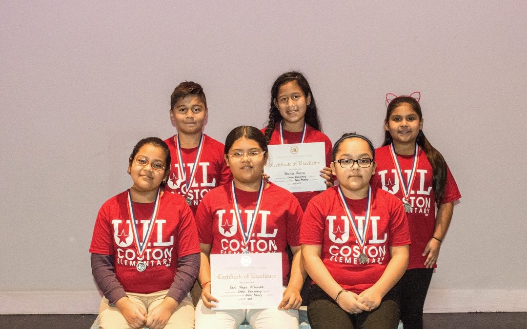 Primary and Elementary UIL Award photos