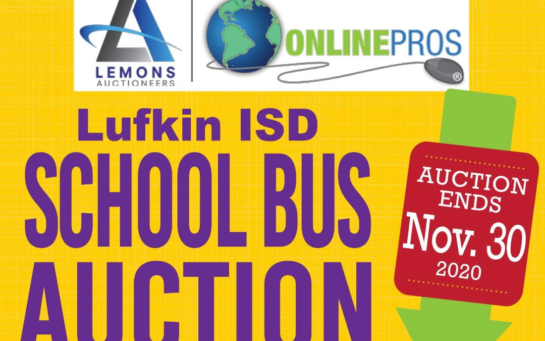 Lufkin ISD school bus auction now open