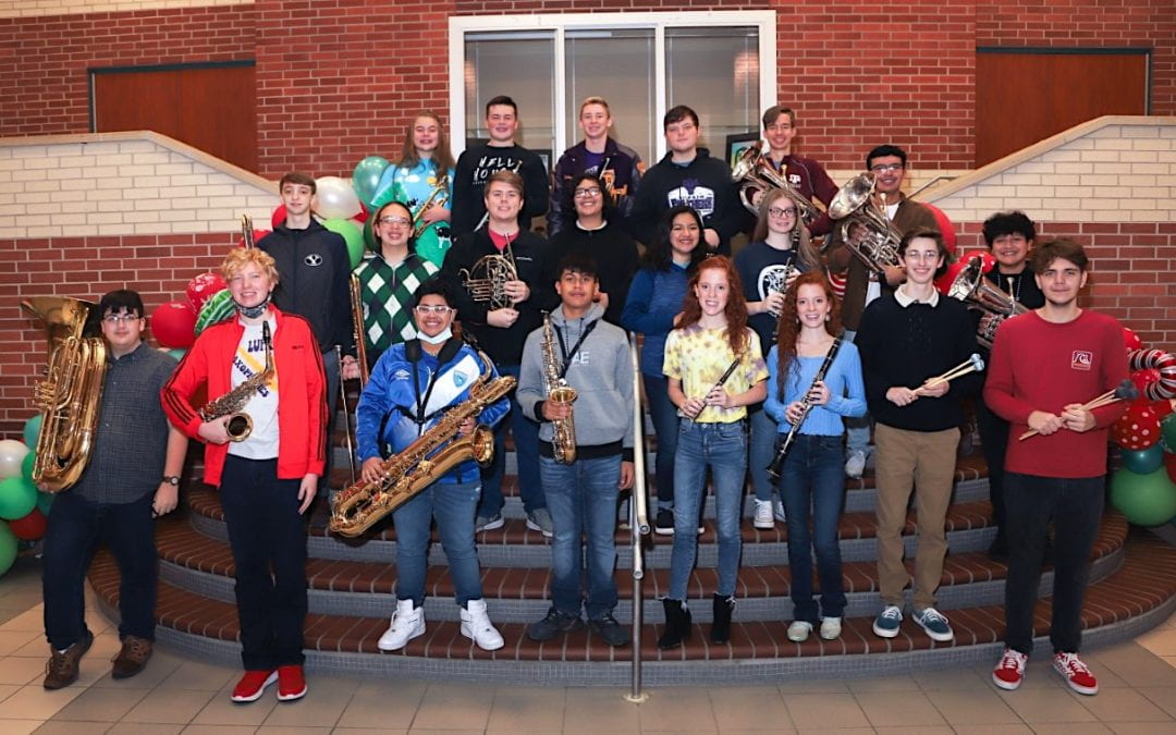 Members of LHS Panther Band earn spot in TMEA Region 21 All-Region Band