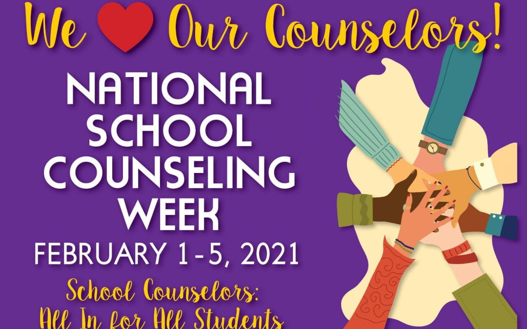 Thank you School Counselors! All in for All students!!