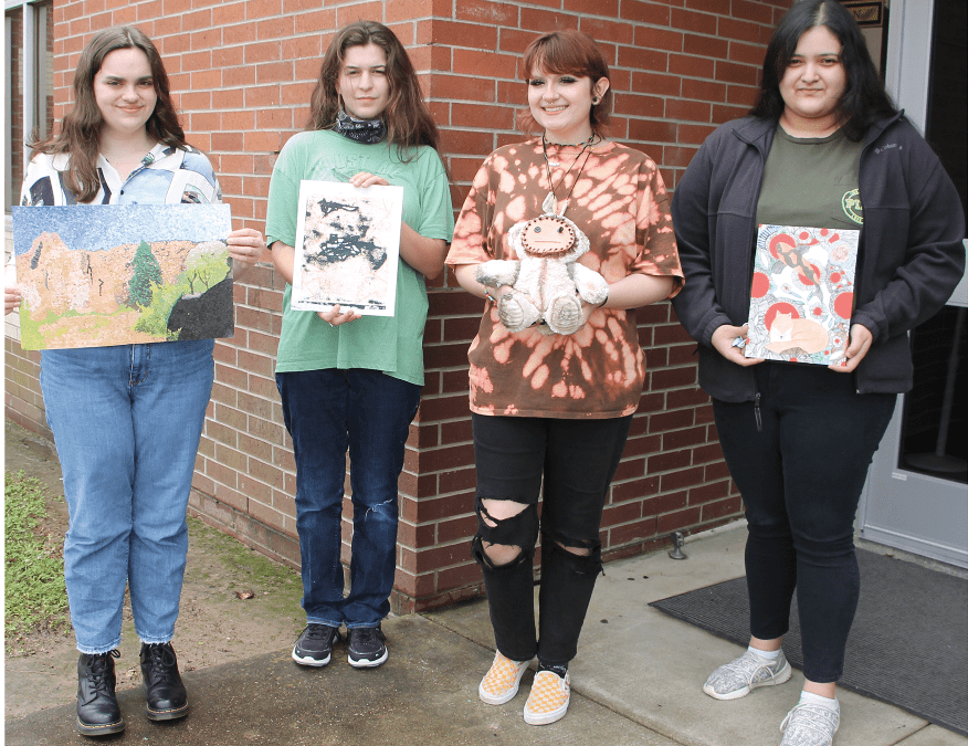 LHS students’ art pieces chosen for State of Texas High School Art Show