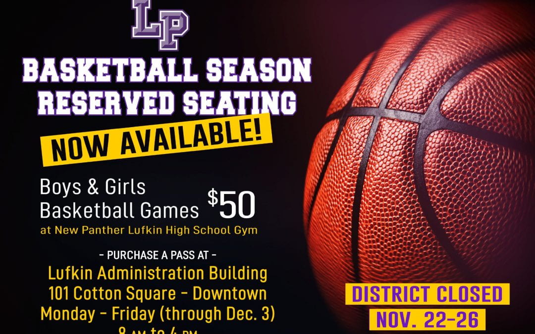 Purchase basketball season reserved seating at Admin
