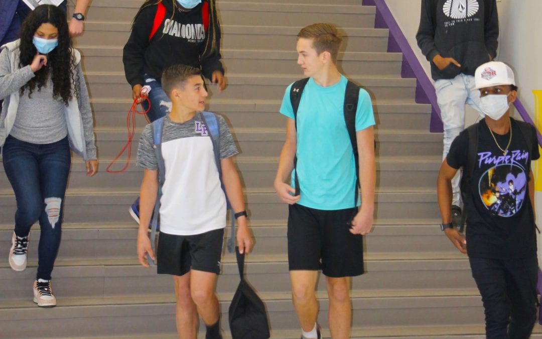 7th & 8th graders move into new home – Phase 1 of new LMS complete