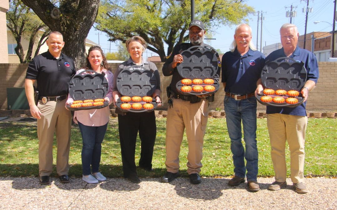 Deep East Texas Crime Stoppers board funds traffic control flares for Lufkin ISD