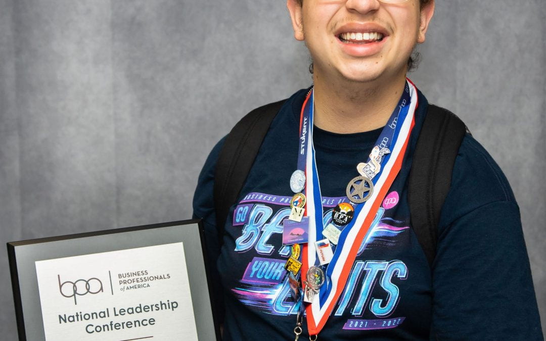 LHS junior wins first place at Business Professionals of America national competition