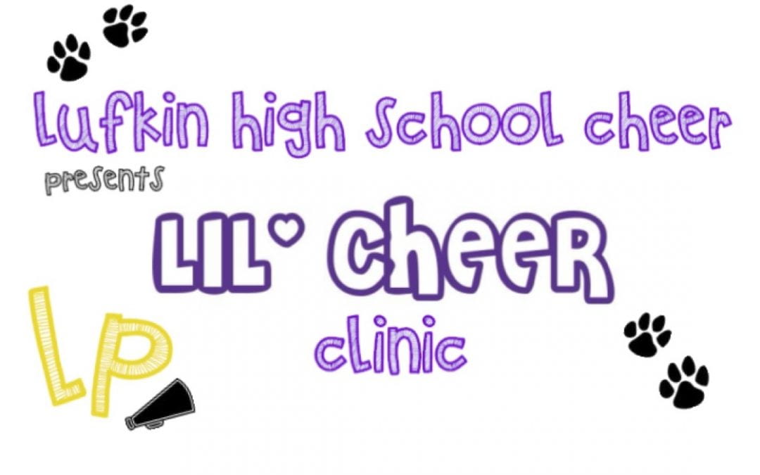 Register now for Lil’ Cheer Clinic
