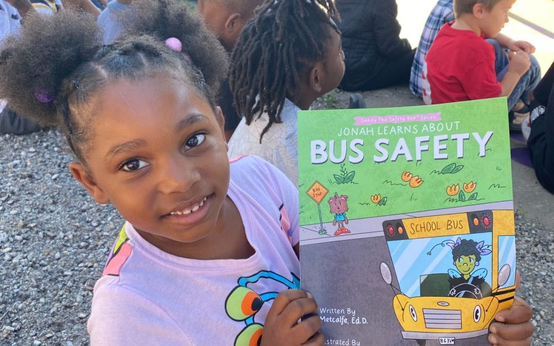 Bus Safety First – Dunbar Tigers learn very important bus safety skills