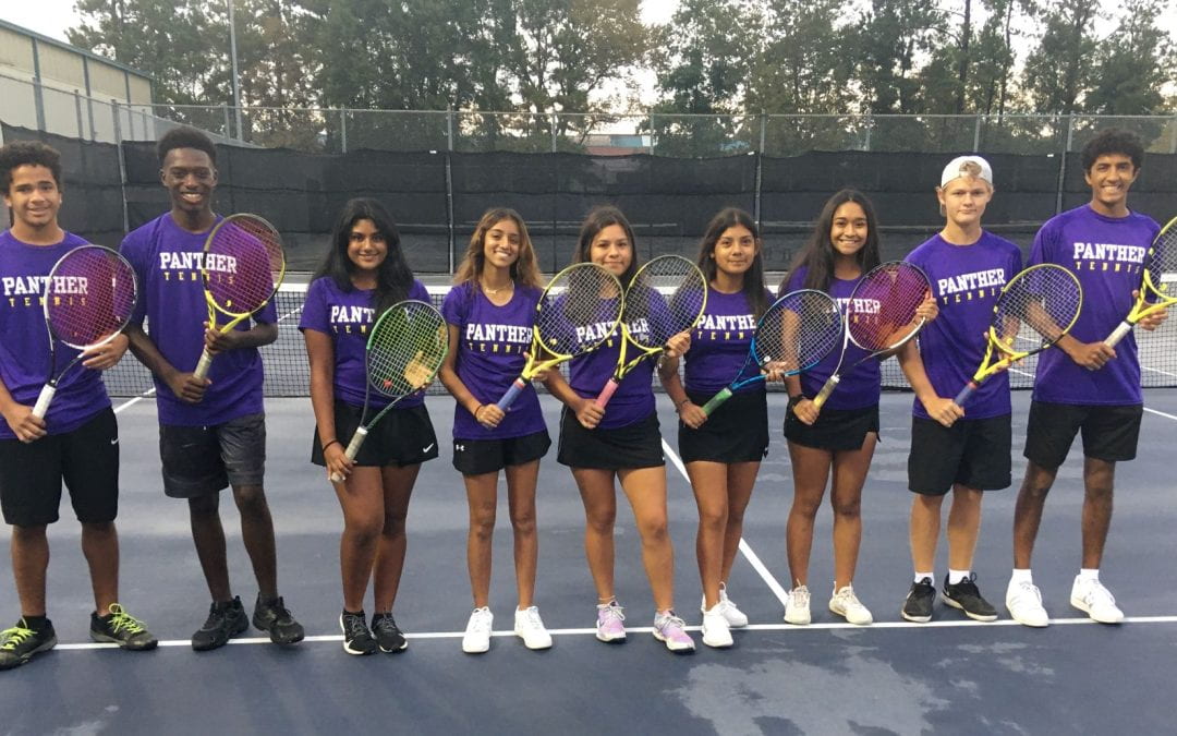 Lufkin Varsity Tennis placed 2nd in District and won district honors