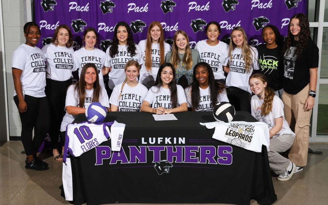 SIGNING DAY! Four Lufkin High School student-athletes signed letters of intent to colleges