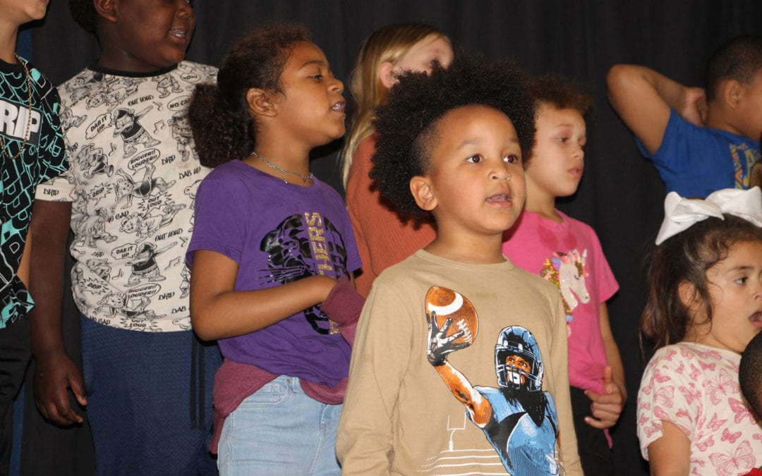 Herty Primary students celebrate Black History Month with inspirational program