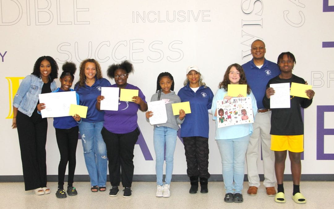 LMS students win Black History essay/art contest sponsored by Angelina County Citizens Chamber