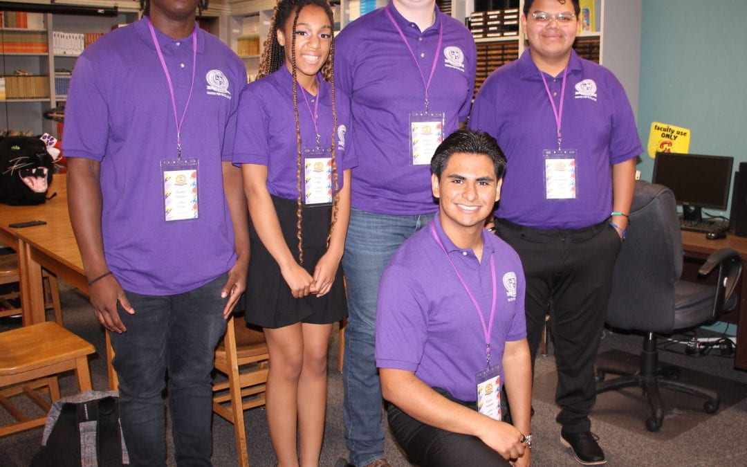 ECHS Student Ambassadors made Center for Excellence Learning Tour special experience