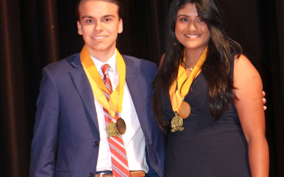 Valedictorian and salutatorian announced at Panthers of Prestige ceremony