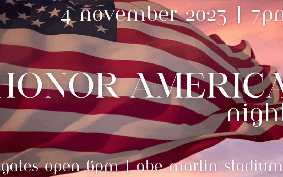 Save the date: Honor America Night Nov. 4