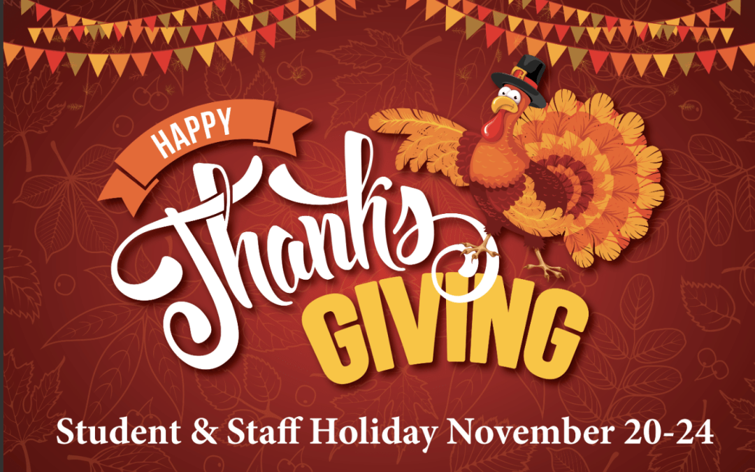 Happy Thanksgiving! Lufkin ISD will be closed Nov. 20-24
