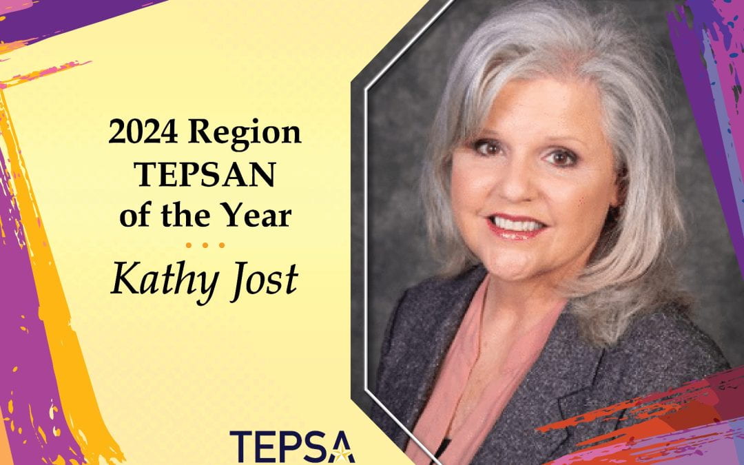 Kathy Jost named Region 7 TEPSAN of the Year