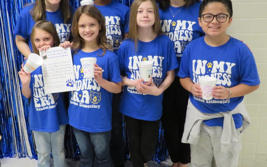 Cup of Kindness: Brandon Elementary’s Kindness Club spreads kindness to Starbuck’s customers